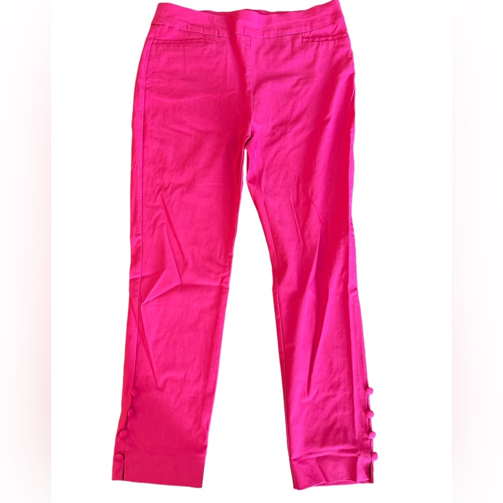 Women’s Pink Cropped Chico’s Pants Size 8